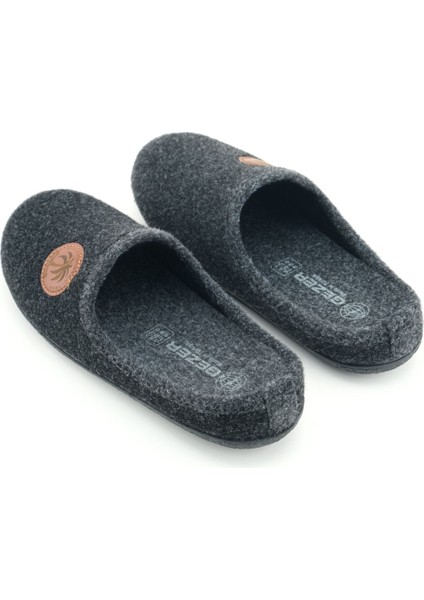 Erkek Kışlık Keçe Çıkarılabilir Iç Taban Rahat Ev Bahçe Gondol Terlik fırsatları