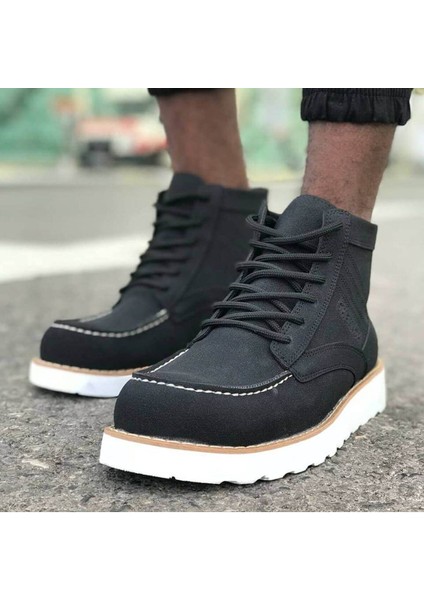 Bağcıklı Erkek Worker Bot Siyah fiyatları