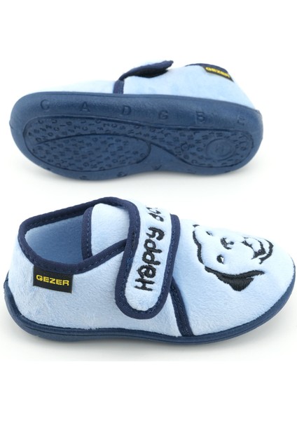 Erkek Çocuk Kışlık Tek Cırt Cırtlı Ayarlanabilir Rahat Taban Ev, Bahçe, Okul, Kreş Panduf Ayakkabı indirimleri