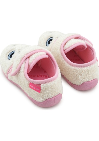 Kız Çocuk Kışlık Tek Cırt Cırtlı Ayarlanabilir Rahat Taban Ev, Bahçe, Okul, Kreş Panduf Ayakkabı fırsatları