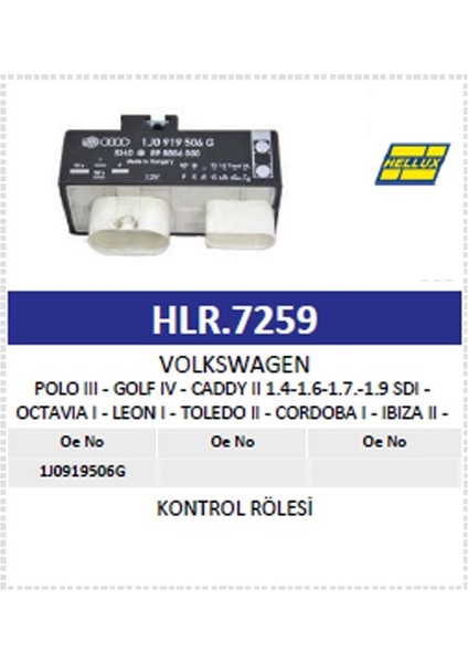 Kontrol Rölesi 18 Pın'li Vw Polo Iıı - Golf Iv - C modelleri