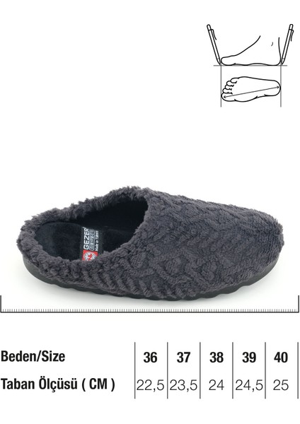 Kadın Kışlık Esnek Rahat Taban Ev Bahçe Gondol Terlik fiyatları
