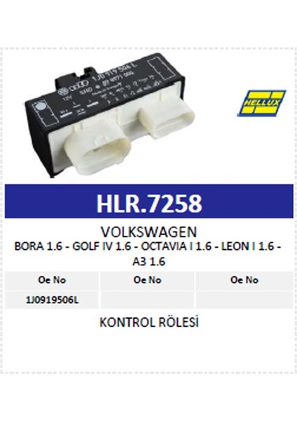 Kontrol Rölesi 18 Pın'li Vw Bora 1.6 - Golf Iv 1.6 modelleri