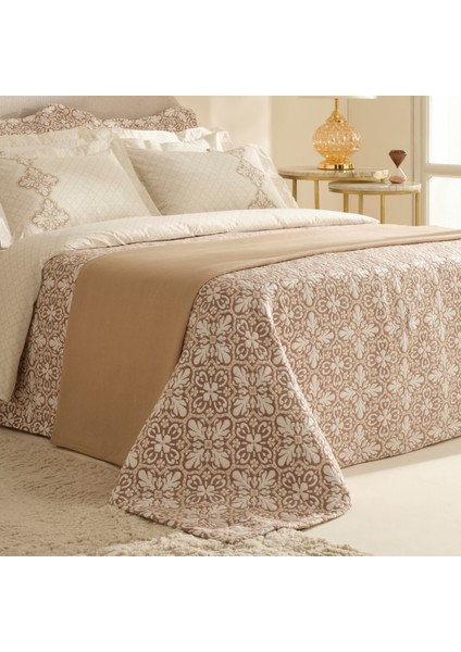 Luvina 8 Parça Çift Kişilik Summer Set Bej fiyatları