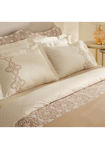 Luvina 8 Parça Çift Kişilik Summer Set Bej modelleri