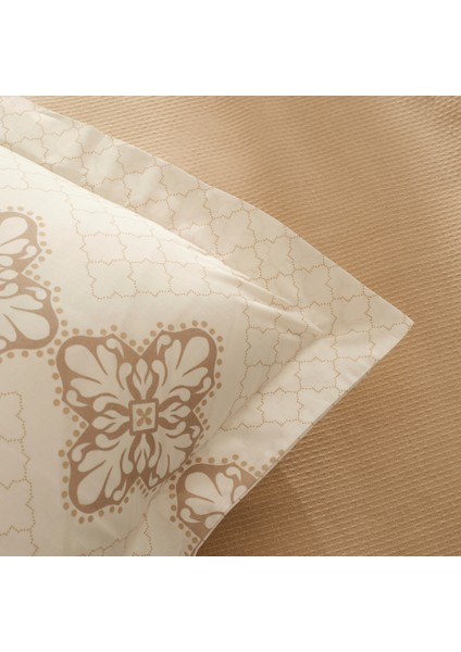 Luvina 8 Parça Çift Kişilik Summer Set Bej