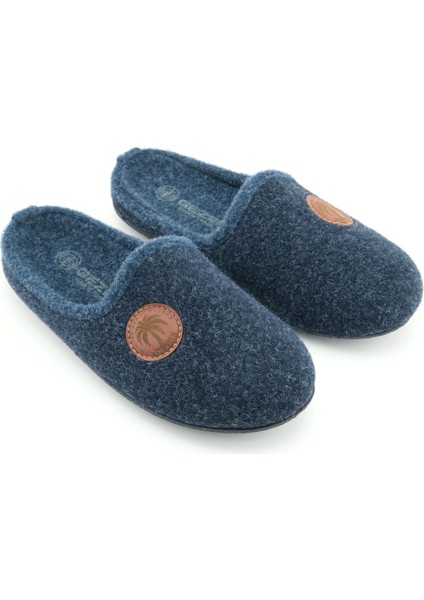 Erkek Kışlık Keçe Çıkarılabilir Iç Taban Rahat Ev Bahçe Gondol Terlik modelleri