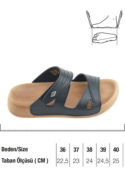 Kadın Yazlık Suni Deri Cırt Cırtlı Ayarlanabilir Rahat Taban Günlük Terlik fiyatları