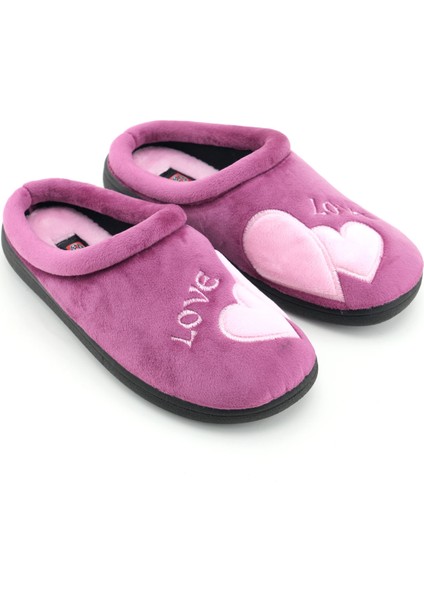 Kadın Kışlık Nakışlı Tasarım Havlu Kumaş Pu Taban Rahat Ev Bahçe Gondol Terlik modelleri