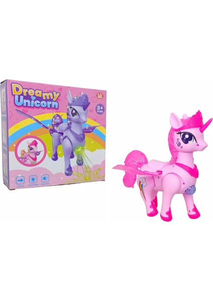 Bebeklerin Emekleme Arkadaşı Sesli Işıklı Yürüyen Unicorn Oyuncak fiyatları