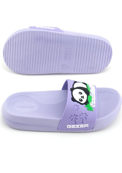 Panda Yazlık Kız Çocuk Pu Islak Zemine Uygun Rahat Taban Ev Bahçe Banyo Havuz Terlik indirimleri