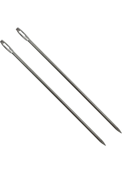 Çuvaldız Iğne & Paslanmaz Çelik Yorgan Iğnesi & 15CM & 2 Adet