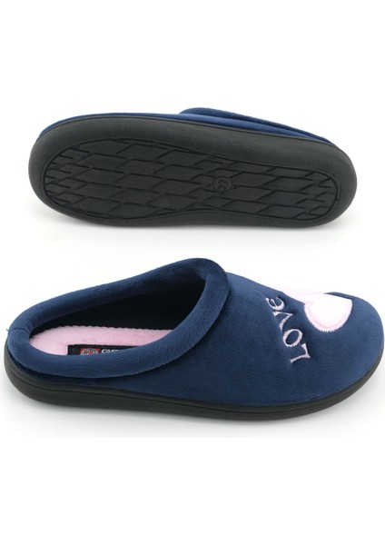 Kadın Kışlık Nakışlı Tasarım Havlu Kumaş Pu Taban Rahat Ev Bahçe Gondol Terlik indirimleri