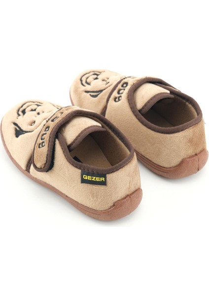 Erkek Çocuk Kışlık Tek Cırt Cırtlı Ayarlanabilir Rahat Taban Ev, Bahçe, Okul, Kreş Panduf Ayakkabı fırsatları