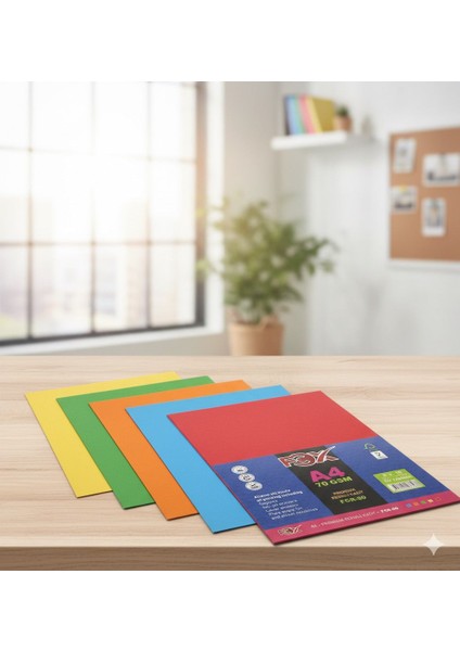Premium Renkli A4 Kağıdı 5 Renk 50 Yaprak fiyatları