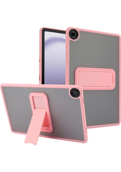 Samsung Galaxy Tab A9 Plus 11 Inc 2023 Uyumlu Yatay Stand Olabilen Antishock Köşe ve Kamera Korumalı Arka Yüzeyi Mat Threxi Kılıf SM-X210 SM-X216 SM-X218