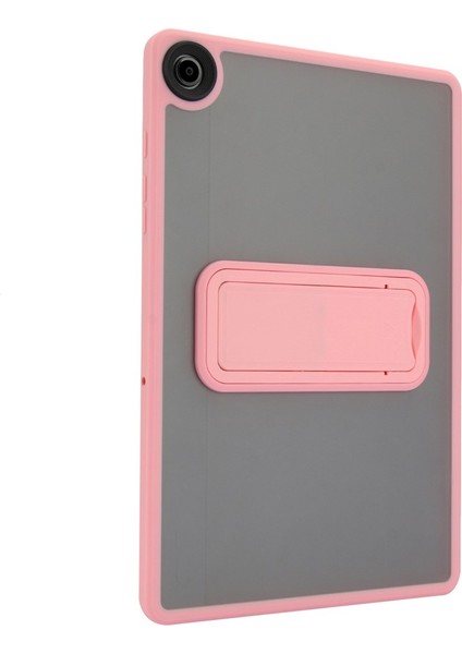 Samsung Galaxy Tab A9 Plus 11 Inc 2023 Uyumlu Yatay Stand Olabilen Antishock Köşe ve Kamera Korumalı Arka Yüzeyi Mat Threxi Kılıf SM-X210 SM-X216 SM-X218