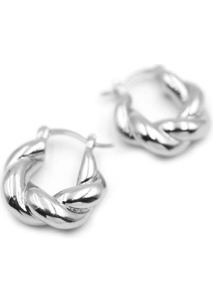 Örgü Halka Küpe - Gümüş fiyatları