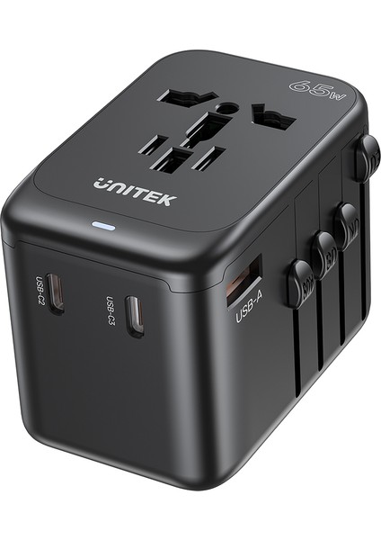 65W Universal Travel Adaptör (P1122ABK)