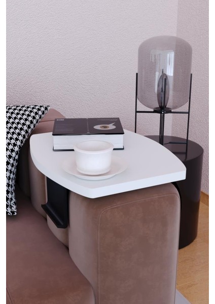 Rüya Kol Dayama Portatif Koltuk Kolu Beyaz fiyatları