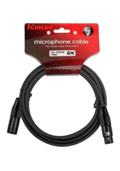 Cable MPC-470PB 6 MT Mikrofon Kablosu
