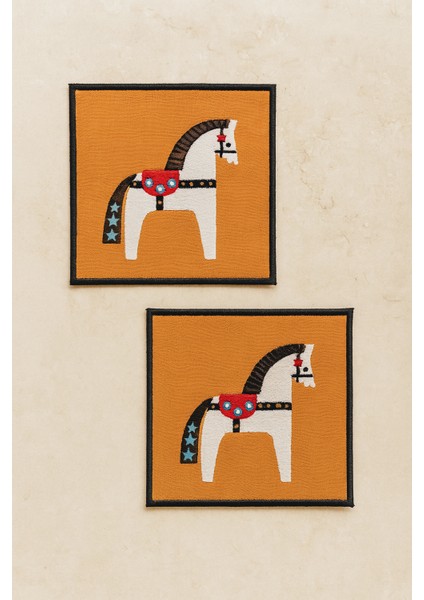 2’li Dijital Baskılı Nakış Detaylı Kokteyl Peçete Ds1 fiyatları