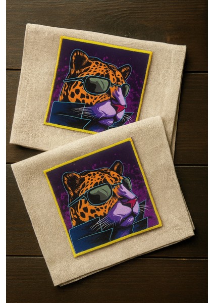 2’li Dijital Baskılı Nakış Detaylı Kokteyl Peçete DS16 fiyatları