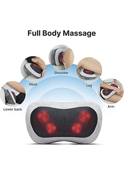 Isıtıcılı Sırt Masajı, Uzaktan Kumandalı Shiatsu Masaj Yastığı fırsatları