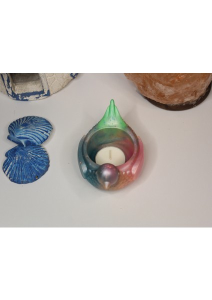 El Yapımı Epoksi Reçine Şık Tasarım Saksı/dekoratif Objeler (Çiçeksiz) - Kadın Emeği indirimleri