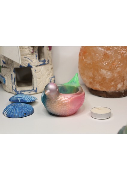 El Yapımı Epoksi Reçine Şık Tasarım Saksı/dekoratif Objeler (Çiçeksiz) - Kadın Emeği