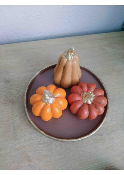 Dekoratif El Yapımı Kabak Biblo Seti – Cadılar Bayramı fiyatları