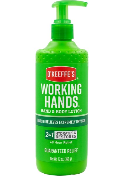 O’keeffe’s Working Hands El ve Vücut Losyonu 340GR