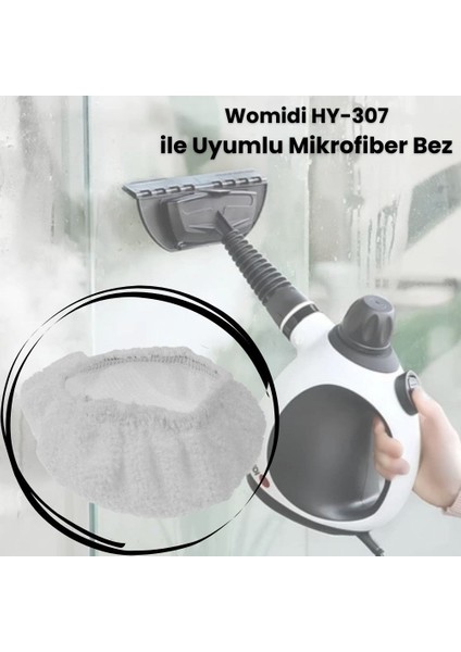 Womidi SW618-D Çok Fonksiyonlu Buharlı Temizleyici ile Uyumlu Bez Seti fiyatları