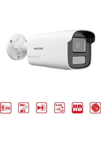 DS-2CD1T63G2-LIUF/SL - 6mp Bullet Kamera Smart Hybrid Light + Motion Detection + Live Guard modelleri