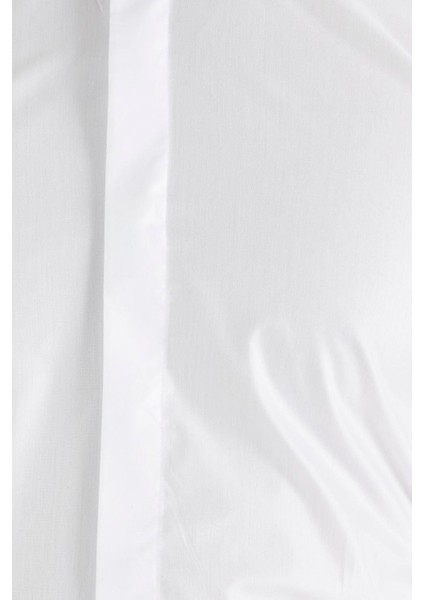 Gk 148 Slim Fit Beyaz Klasik Gömlek fırsatları