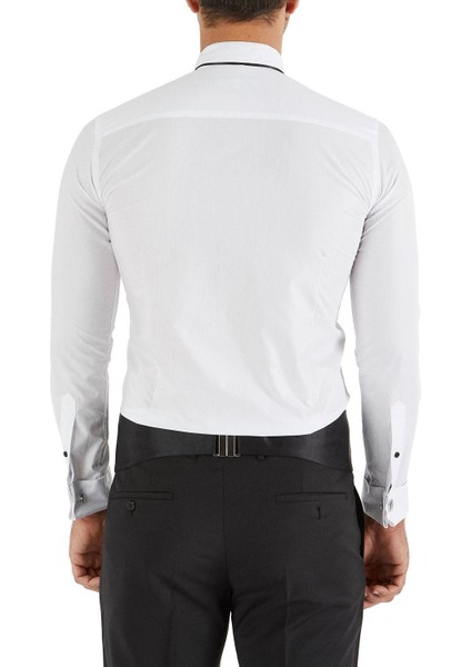 Gk 182 Çıkarılabilir Yakalı Klasik Stil Erkek Gömlek 99Hsklg182 modelleri