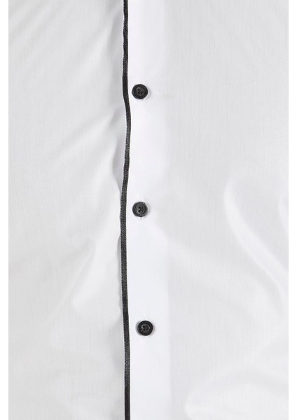 Gk 182 Çıkarılabilir Yakalı Klasik Stil Erkek Gömlek 99Hsklg182 fırsatları