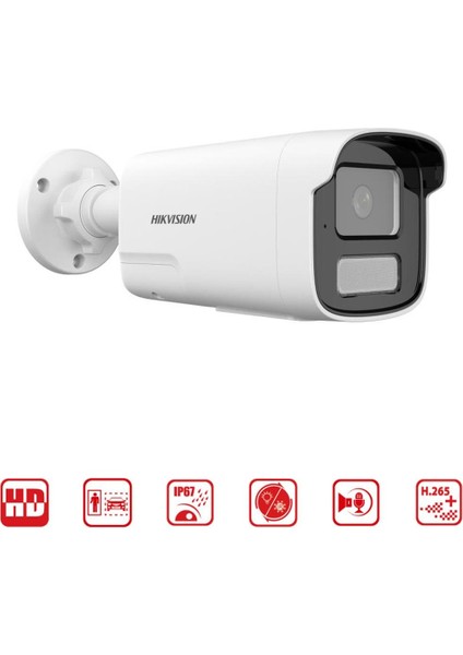 DS-2CD1T43G2-LIUF/SL - 4mp Smart Hybrid Light Bullet Network Kamera Live Guard modelleri