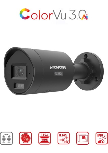 DS-2CD2047G3-LI2UY/SL - 4m Colorvu + Smart Hybrid Bullet Network Kamera Live Gaurd Wdr fiyatları