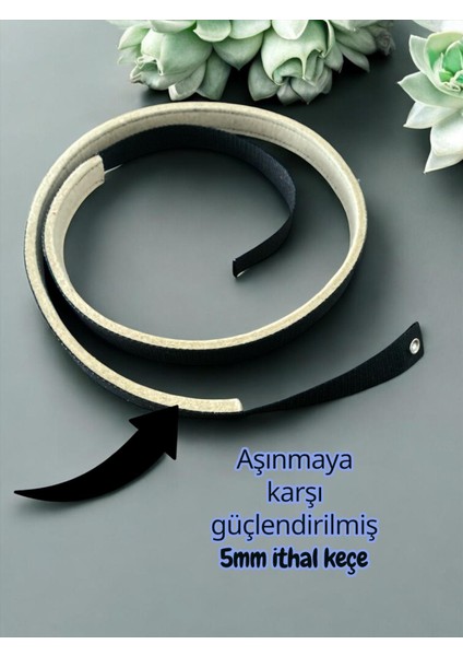 Eliptik Bisiklet Sertlik Direnç (Keçeli) Kayışı