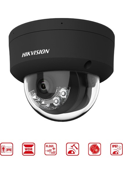 DS-2CD2183G2-LIS2U - 8mp Smart Hybrit Light Dome Camera Acusens Vca & Wdr fiyatları