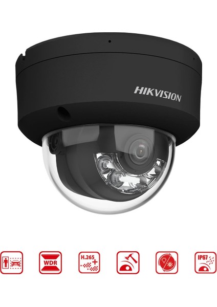 DS-2CD2183G2-LIS2U - 8mp Smart Hybrit Light Dome Camera Acusens Vca & Wdr modelleri