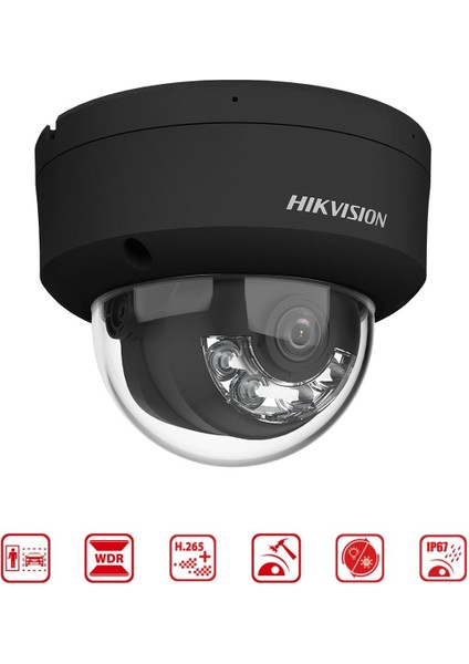 DS-2CD2143G2-LIS2U - 4m Smart Hybrit Light Dome Network Kamera Acusens Wdr modelleri