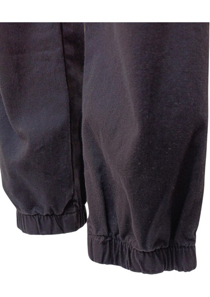 Fancy Kids Antalya Erkek Çocuk Siyah Kargo Cepli Fermuarlı Pantolon – Pamuklu Esnek Kumaş