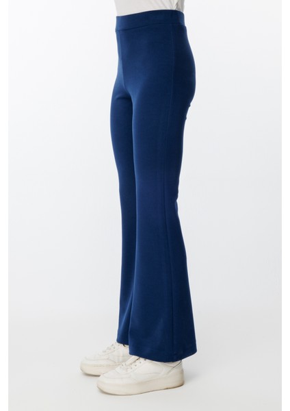 Siyah Yüksek Bel Ispanyol Paça Toparlayıcı Tayt modelleri