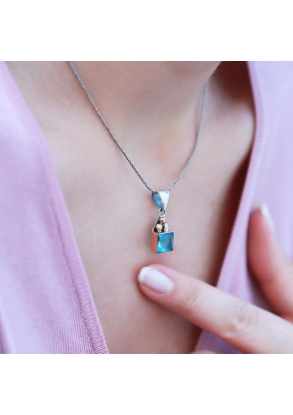 Aqumarin Taşlı Otantik Set fiyatları