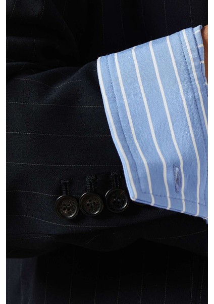 Oversized Blazer - Kırmızı - 97% Viskon, 3% Elastan - Modern Katmanlı Tasarım indirimleri