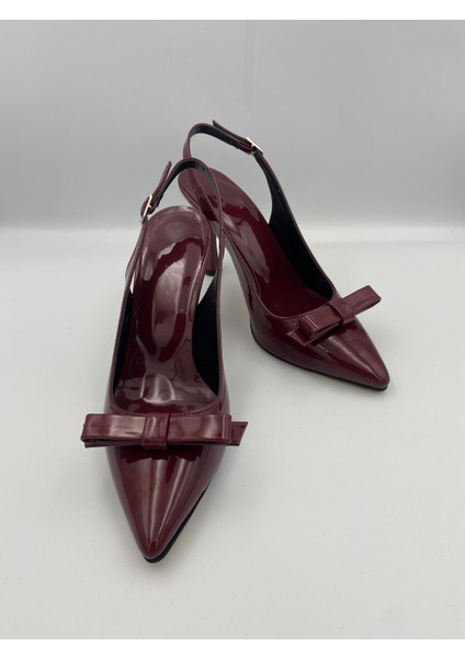 Mıley Fiyonk Detaylı 9cm Topuklu Kadın Topuklu Ayakkabı