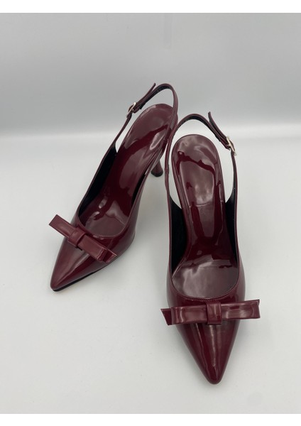 Mıley Fiyonk Detaylı 9cm Topuklu Kadın Topuklu Ayakkabı modelleri