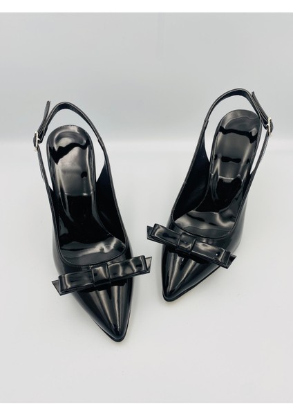 Mıley Fiyonk Detaylı 9cm Topuklu Kadın Topuklu Ayakkabı